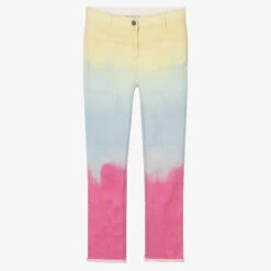 Stella McCartney Kids Teen Girls Tie-Dye Denim Jeans