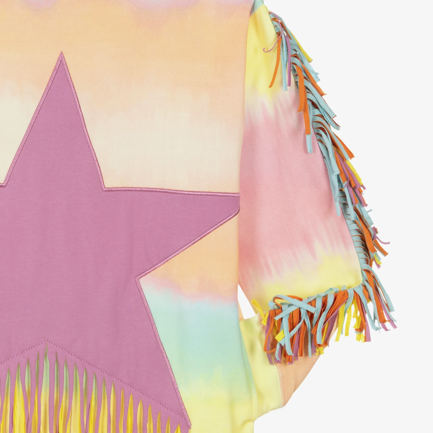 Stella McCartney Kids Teen Girls Tie-Dye Star Dress 3 Stella McCartney Kids Teen Girls Tie-Dye Star Dress - Image 3