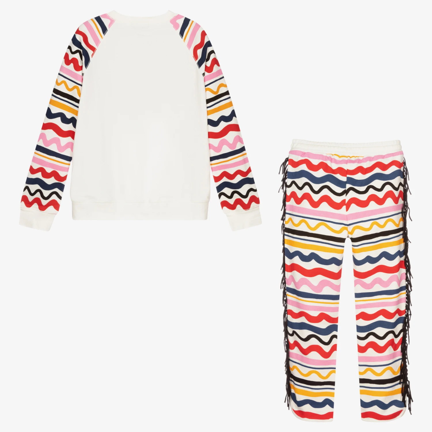 Stella McCartney Kids Teen Girls Zebra Tracksuit 2 Stella McCartney Kids Teen Girls Zebra Tracksuit - Image 2