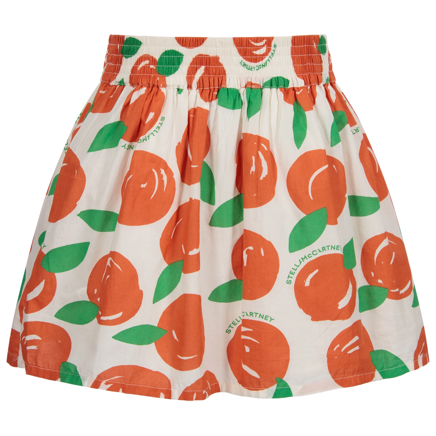 Stella McCartney Kids Teen Ivory & Orange Skirt 2 Stella McCartney Kids Teen Ivory & Orange Skirt - Image 2