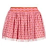 Stella McCartney Kids Teen Pink Hearts Tulle Skirt