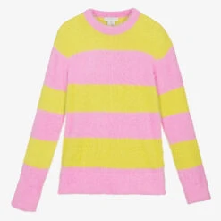 Stella McCartney Kids Teen Pink & Yellow Sweater