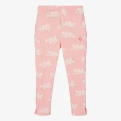 The Animals Observatory Teen Girls Pink Cotton Cloud Trousers
