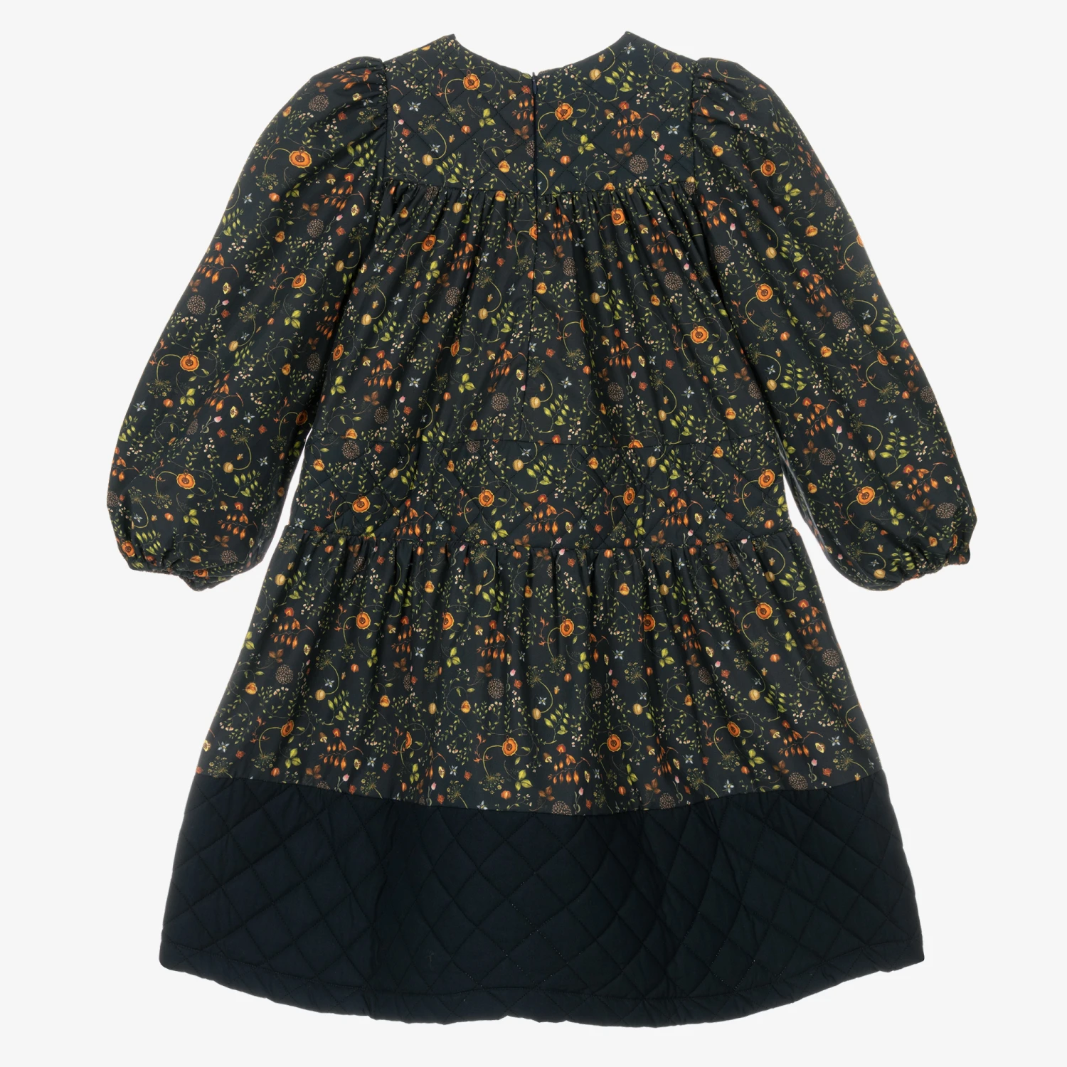 The Middle Daughter Teen Girls Blue Botanical Dress 3 The Middle Daughter Teen Girls Blue Botanical Dress - Image 3