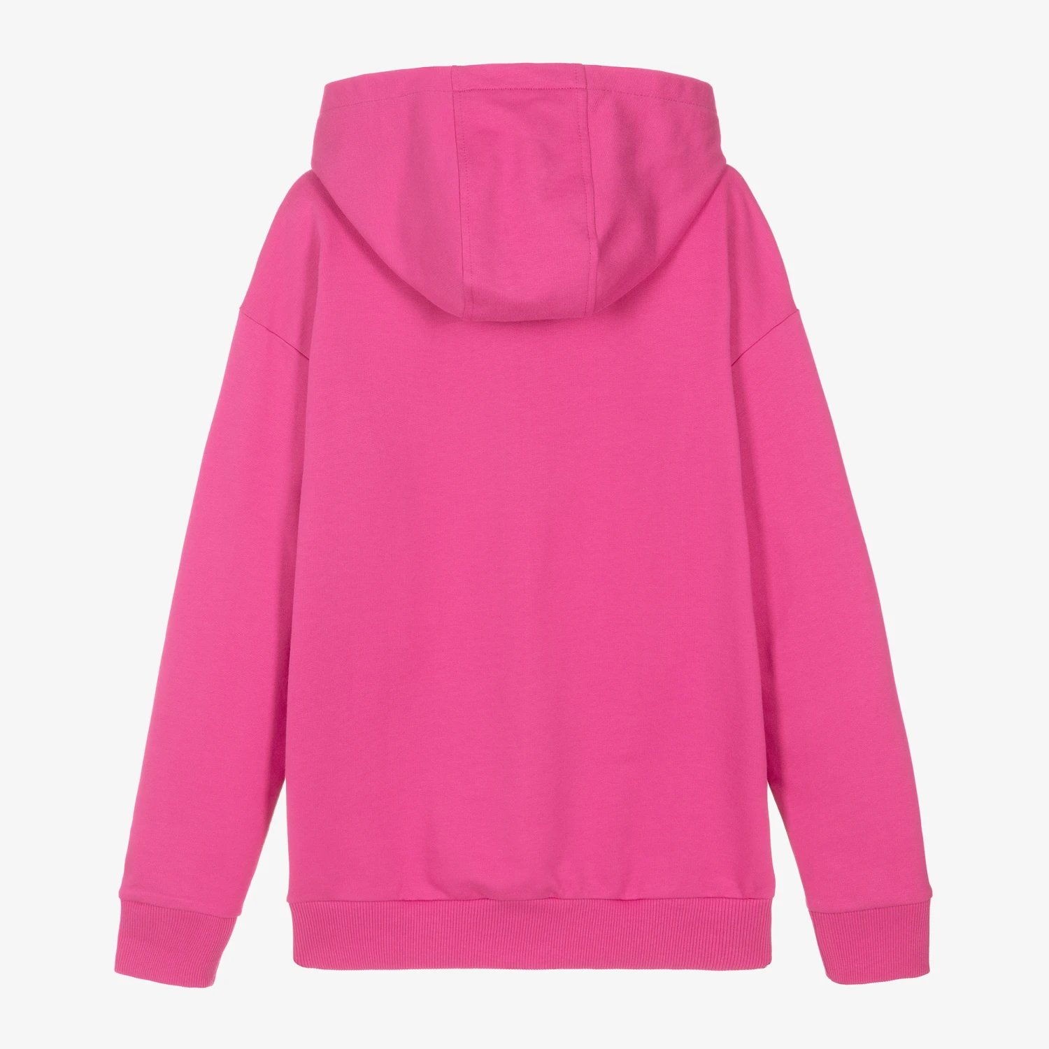 Versace Teen Girls Pink Logo Hoodie 2 Versace Teen Girls Pink Logo Hoodie - Image 2