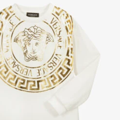 Versace Teen Ivory Medusa Dress -Molo Store versace teen ivory medusa dress 404731 e515c5af6b736b0e1bbb693173dbdd1426f5d762