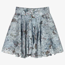 Zadig & Voltaire Zadig&Voltaire Teen Blue Butterfly Skirt